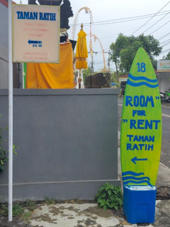 Taman Ratih Guest House Canggu Kültér fotó